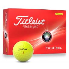 Titleist Tru Feel 2024 Golf Balls - Yellow