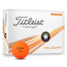 Titleist Velocity 2024 Golf Balls - Orange
