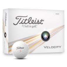 Titleist Velocity 2024 Golf Balls - White